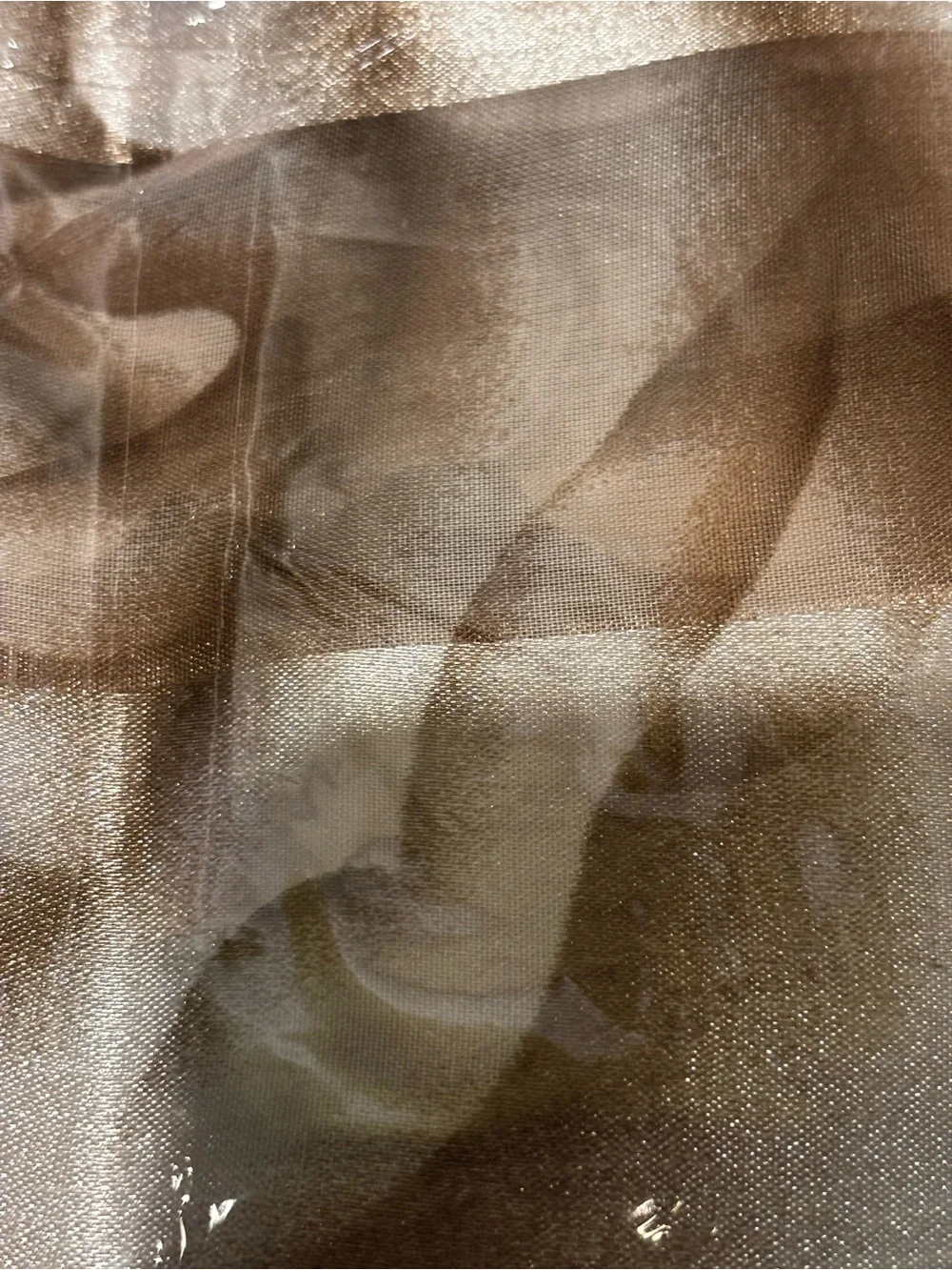 Brown & beige scarf